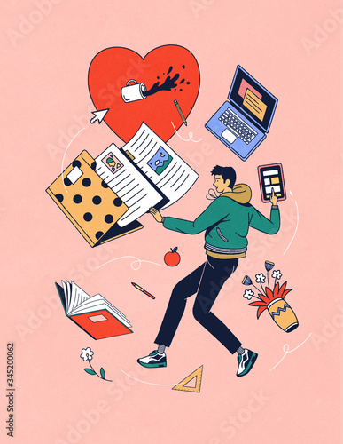 télétravail à la maison