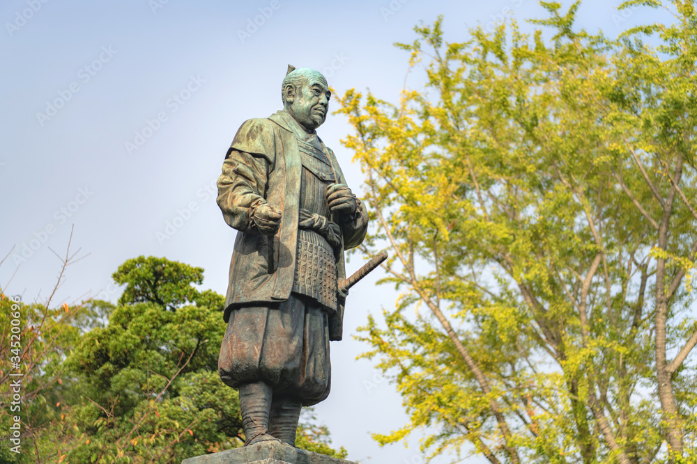 岡崎城 徳川家康像 岡崎城 徳川家康像