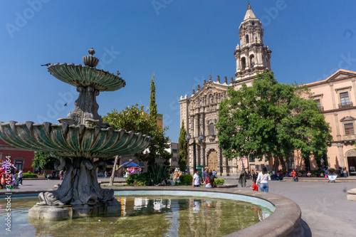 fountain in Mexico, San luis potosi photo