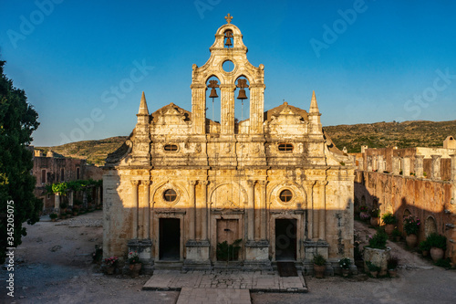 Ancient Monastery of Arkadi, Greece, Crete