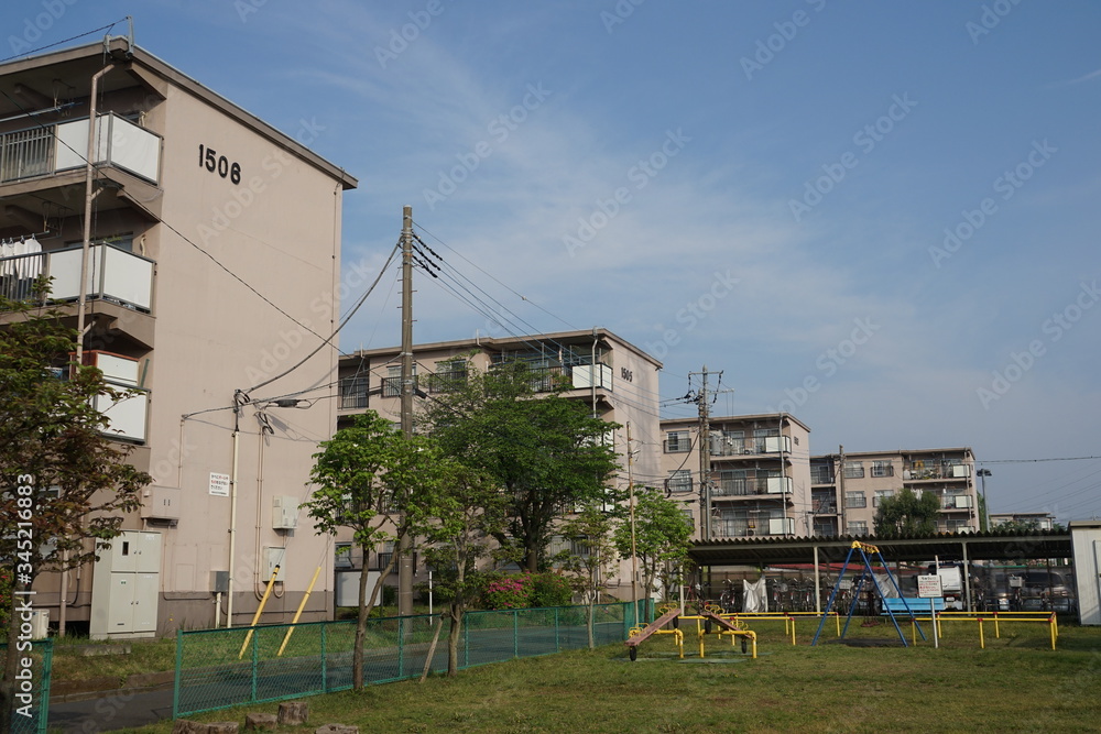 Obraz premium 団地