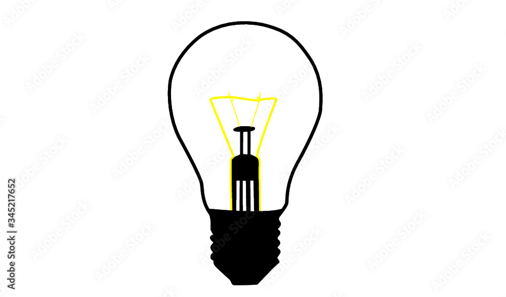 Bulb  drawing design lightbulb 
