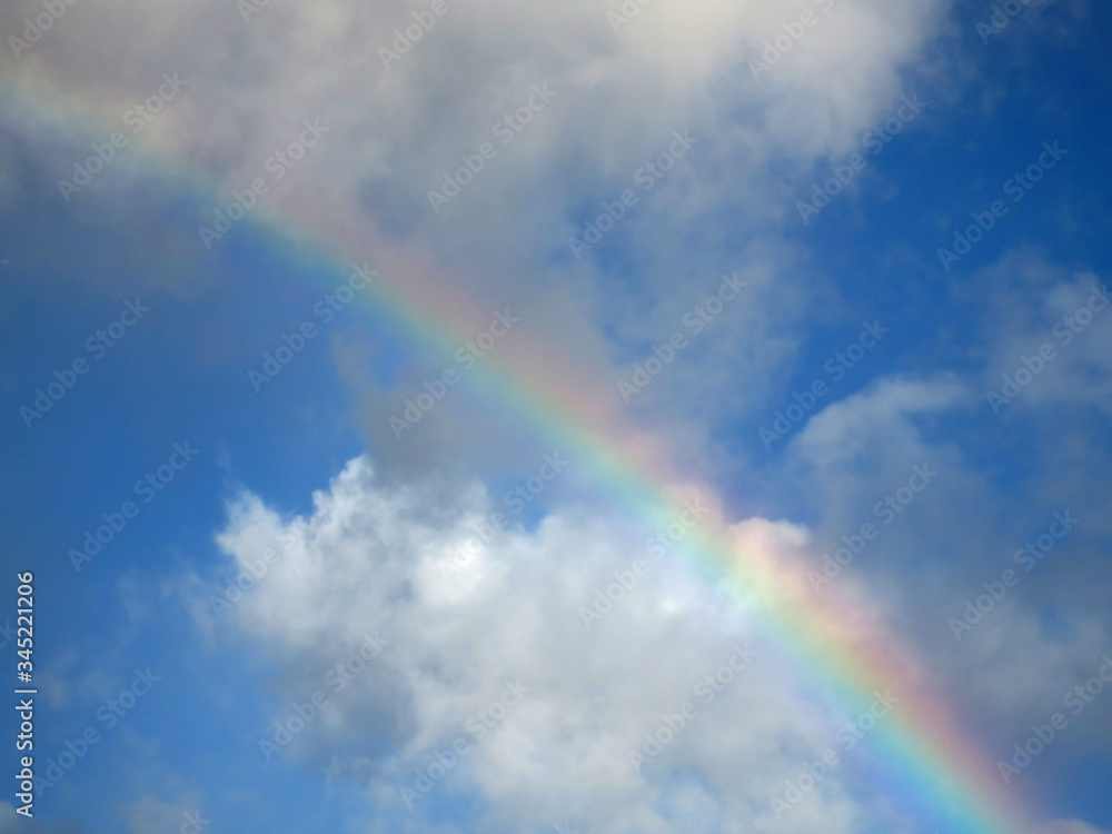 Hawaiian Rainbow over a cloud Hawaiian Rainbow over a cloud