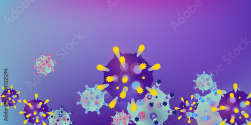 Coronavirus Epidemic Virus Infection COVID-2019. photo