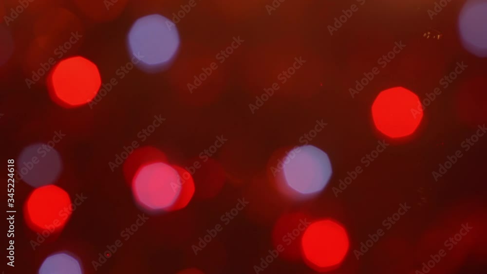 Festive bokeh. Red and blue bokeh. Festive bokeh. Red and blue bokeh.