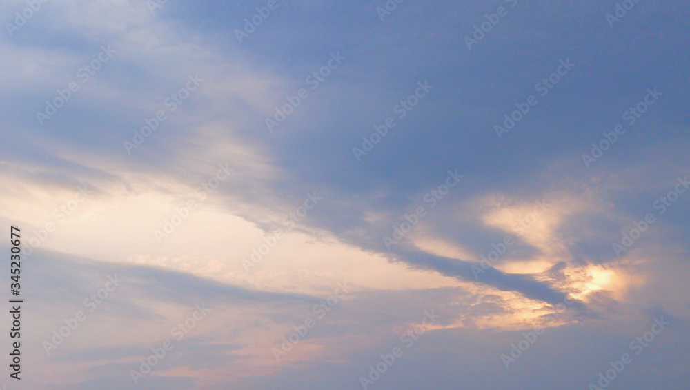 sky colorful and sky could in sunset twilight .workspace background idea  