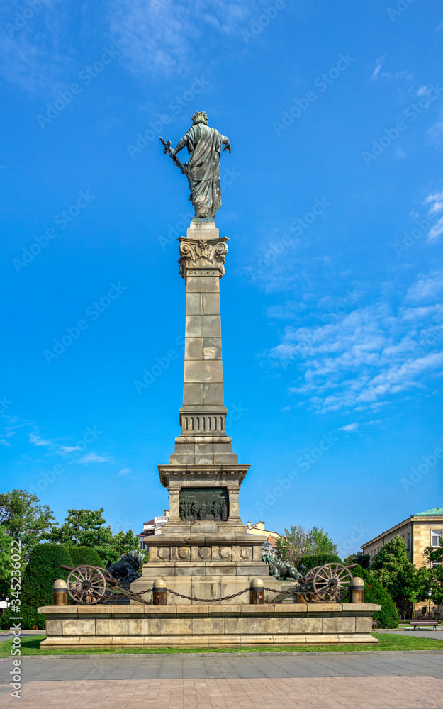 Freedom Monument in the city of Ruse, Bulgaria Freedom Monument in the city of Ruse, Bulgaria