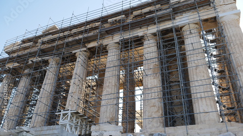 Photos from the Acropolis and Parthenon in Athens Greece. © Michael