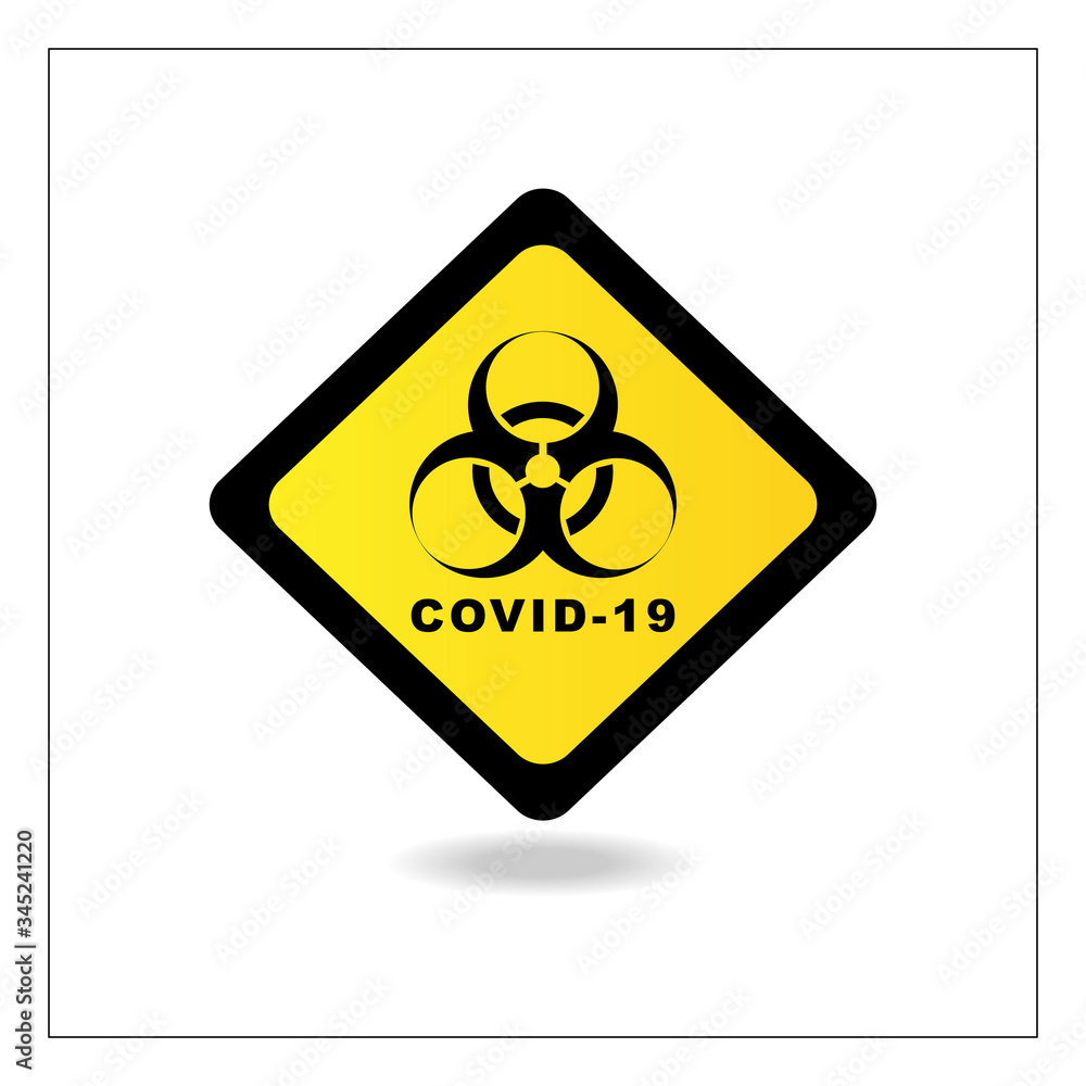 Covid-19 sign, Covid-19 pandemic vector Covid-19 sign, Covid-19 pandemic vector