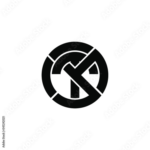 Free Download stm typography letter original monogram logo design - GFXLoad