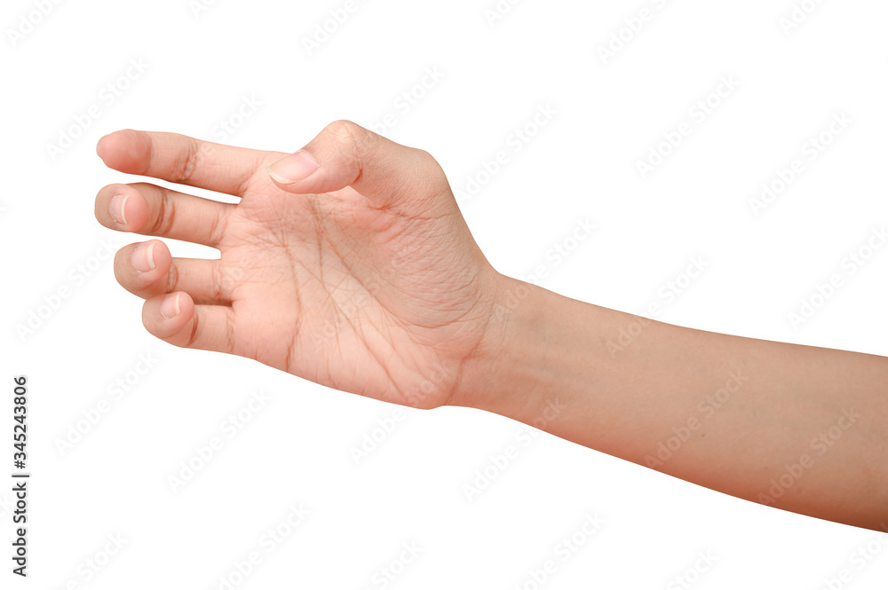 hand holding something like a bottle or can hand holding something like a bottle or can
