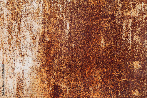Rusted colorful metal surface background