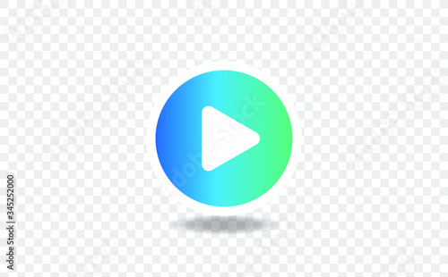 Free Download Play Button icon sign and symbol. Play Button icon for website design and mobile app development. Simple Element from collection for mobile concept and web apps icon. - GFXLoad