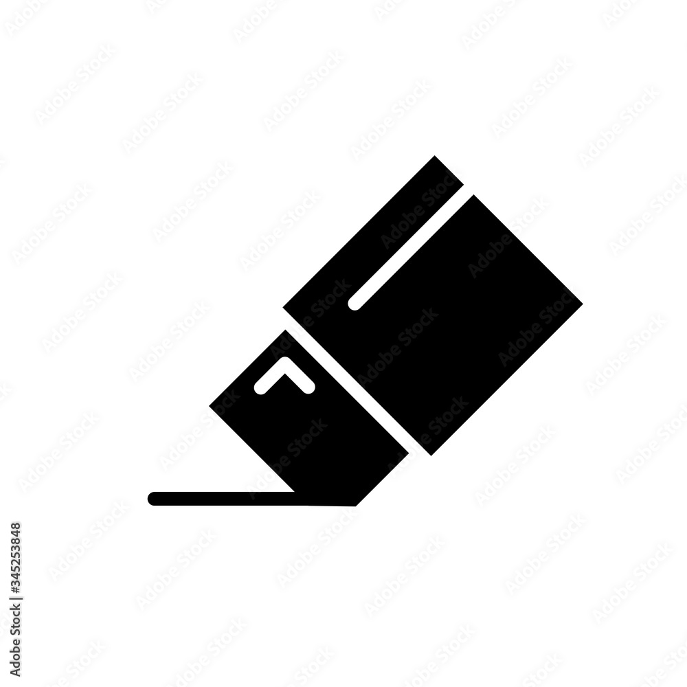 Eraser Icon Design Vector Template Eraser Icon Design Vector Template