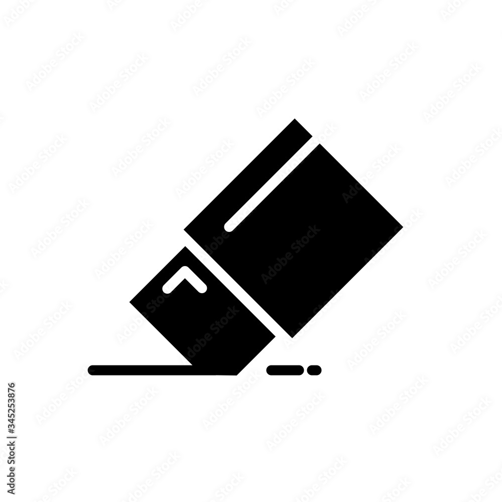 Eraser Icon Design Vector Template Eraser Icon Design Vector Template