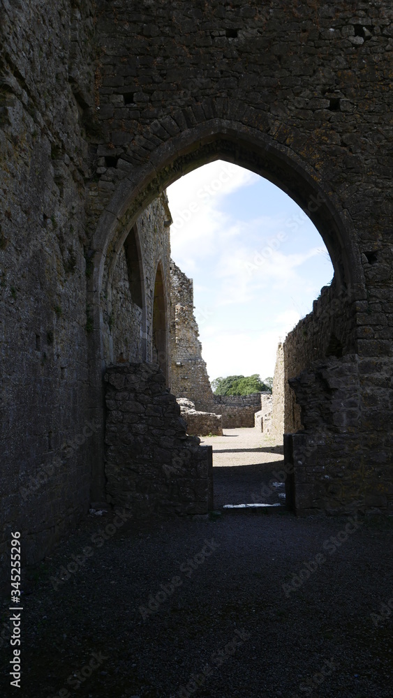 Fototapeta premium The Rock of Cashel, also known as Cashel of the Kings and St. Patrick's Rock, is a historic site located at Cashel, County Tipperary, Ireland.