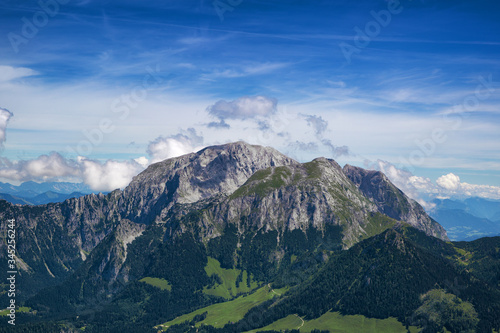 The Mountain Watzmann at the Berchtesgadener Land.