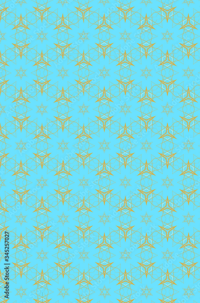 Graphic modern pattern, blue texture background