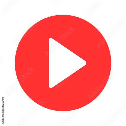 Live streaming icon. Modern vector button design isolated on white background