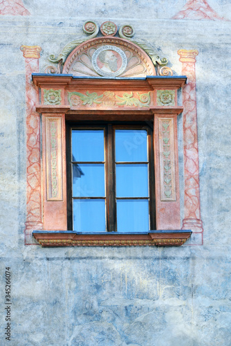 Fassadendetail in Krems Stein an der Donau