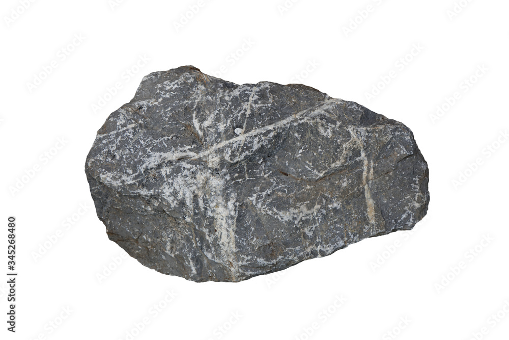 limestone specimen isolated on white background. limestone specimen isolated on white background.