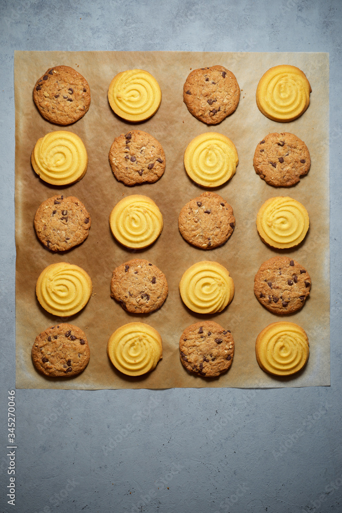 Obraz premium Cookies close up