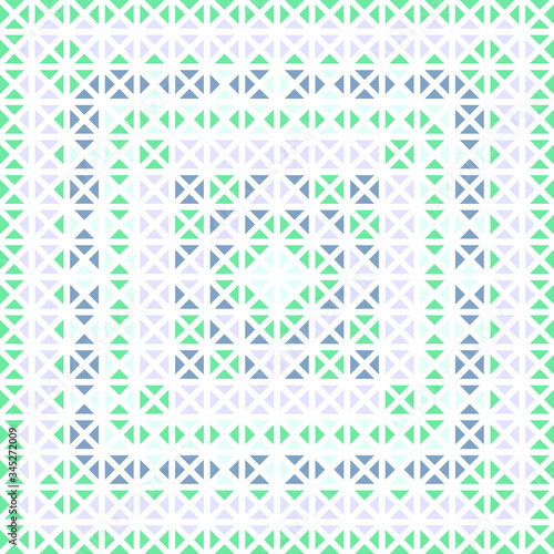 Decorative pattern with  square end 
triangular pixel mosaic. The ornament. Abstract texture designs can be used for backgrounds, textile, wallpapers, gift wrapping, templates, shawl and tile. Vector.