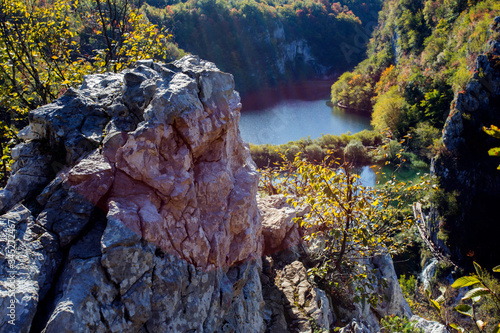 Plitvice lakes national park in Croatia