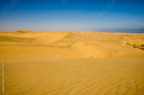 scenic landscape at namibian desert