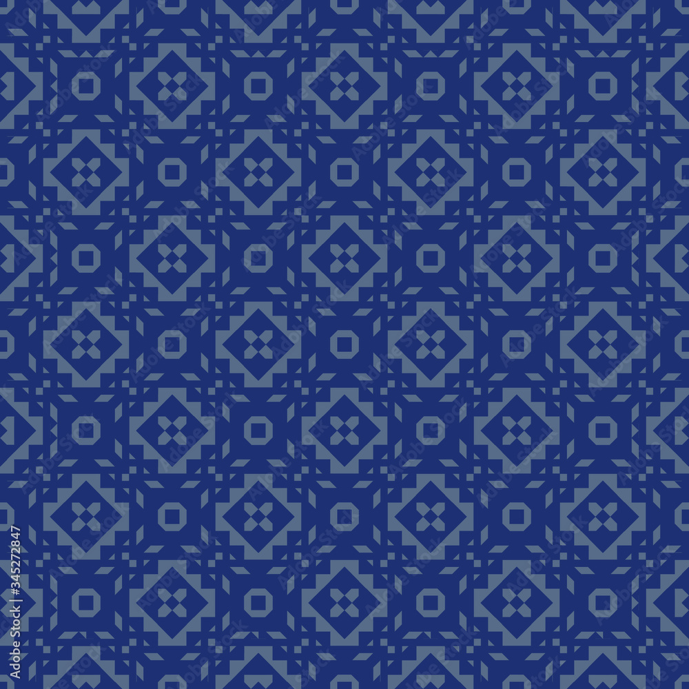 Vector ornamental seamless pattern. Background in Arabic style. Vector illustration can be used for backgrounds, motifs, textile, wallpapers, fabrics, gift wrapping, templates. Vector for Scrapbook.