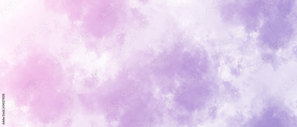 Abstract light-violet smoke as background.