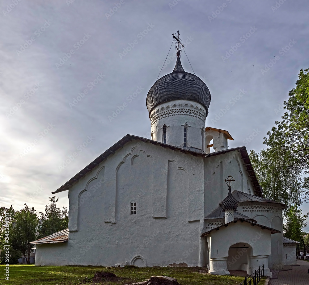 St. Nicolas churchl. City of Pskov, Russia. XVI century