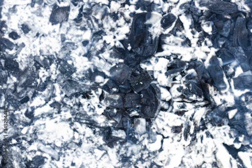 Fototapeta premium Black gray abstract background. Black and white texture in grunge style. Template for graphic design. Watercolor brush strokes and splashes. Marble surface