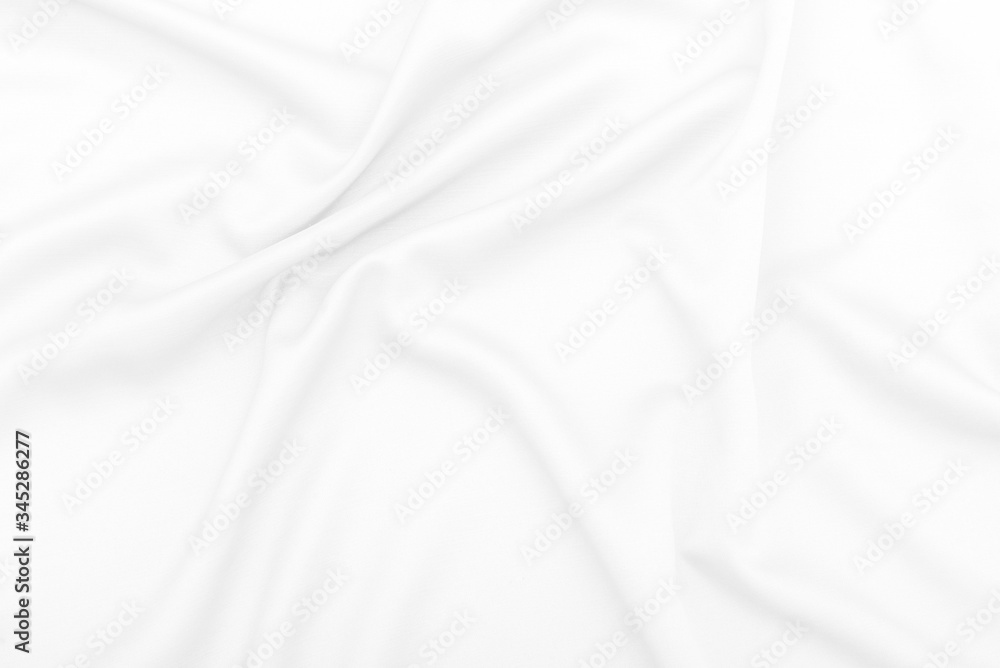 White fabric, cloth soft waves texture background. Soft image. White fabric, cloth soft waves texture background. Soft image.