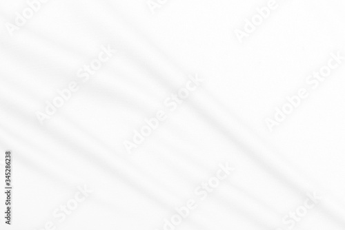 White fabric, cloth soft waves texture background. Soft image.