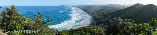 Photographie Panoramic view of Byron bay in australia
