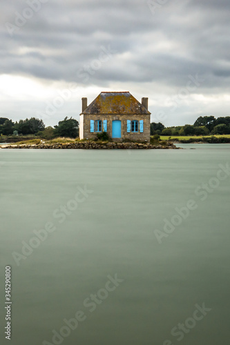 Maison sur une île à Saint Cadot (Morbihan)