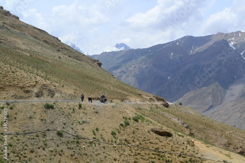 bike ride through the mountains