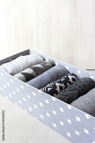 home organization order clothes storage