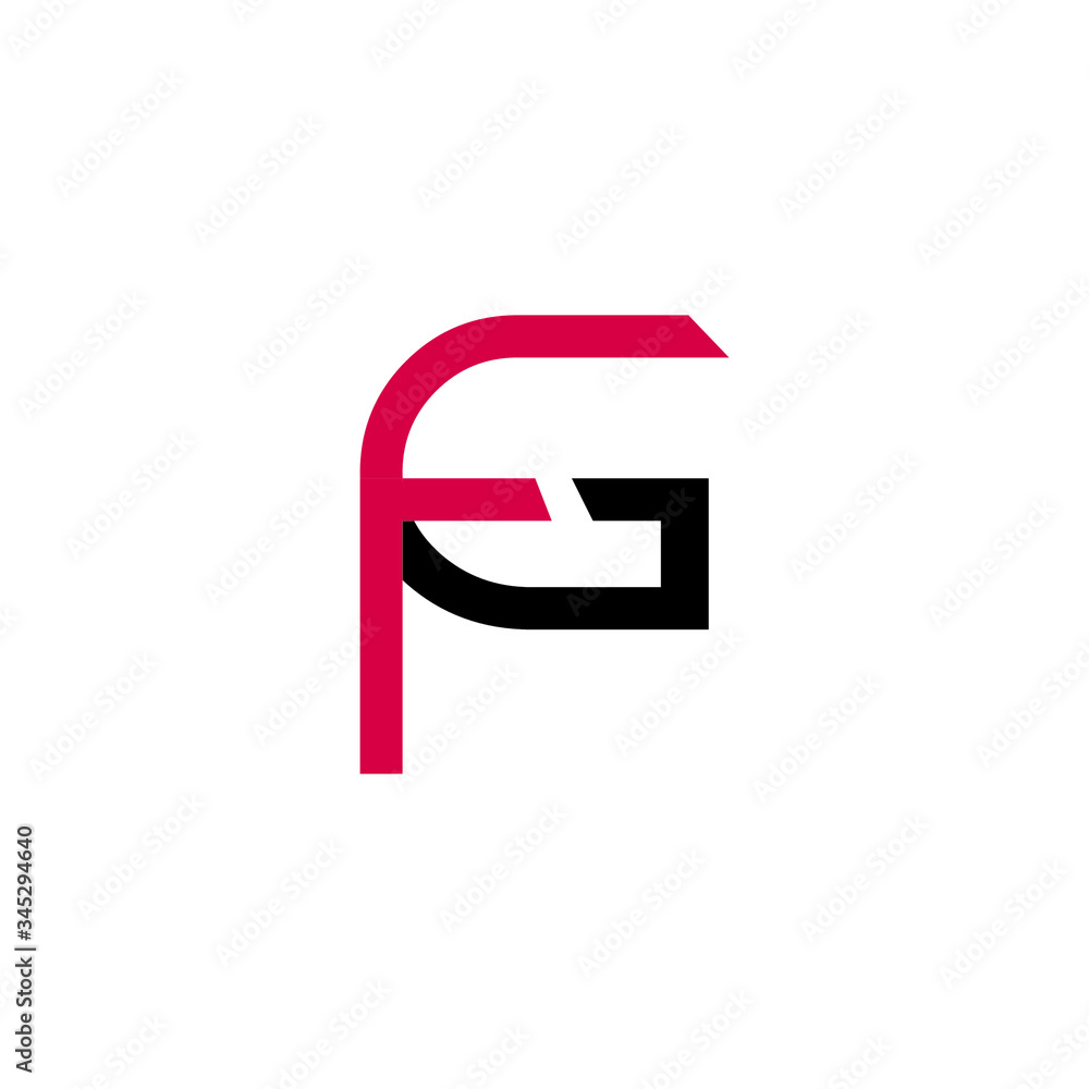vector letter F with G Logo template vector letter F with G Logo template
