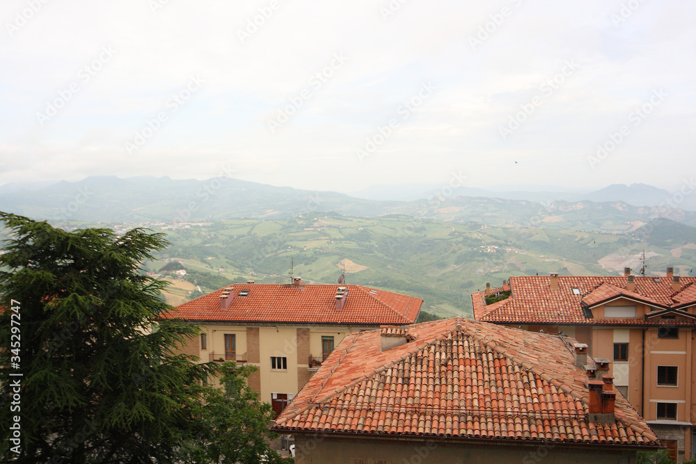 Fototapeta premium San Marino, the oldest republic