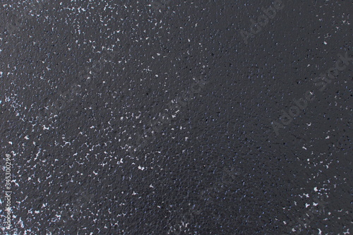 Photo of black foam. Black foam texture