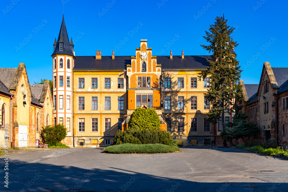 Bzenec castle in Southern Moravia, Czech Repblic