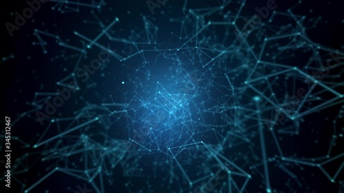 abstract blue background