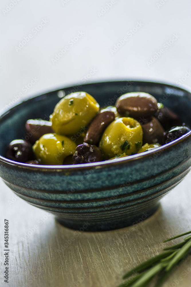 Bowl of Mixed Olives