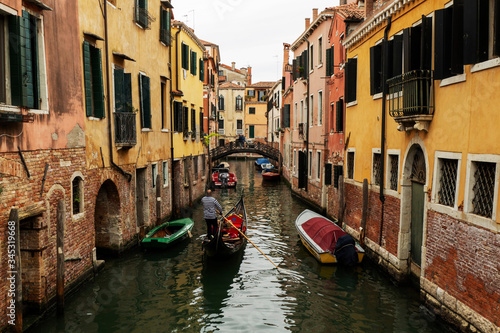 City scenery with canal in Venice, Italy  © Gert-Jan van Vliet