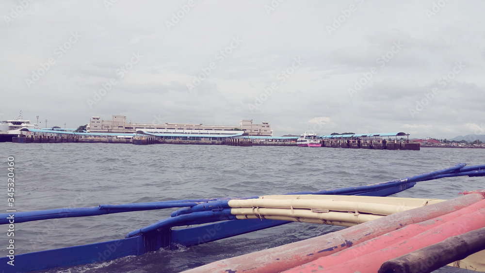 Obraz premium Philippines white Beach / 필리핀 화이트 해변