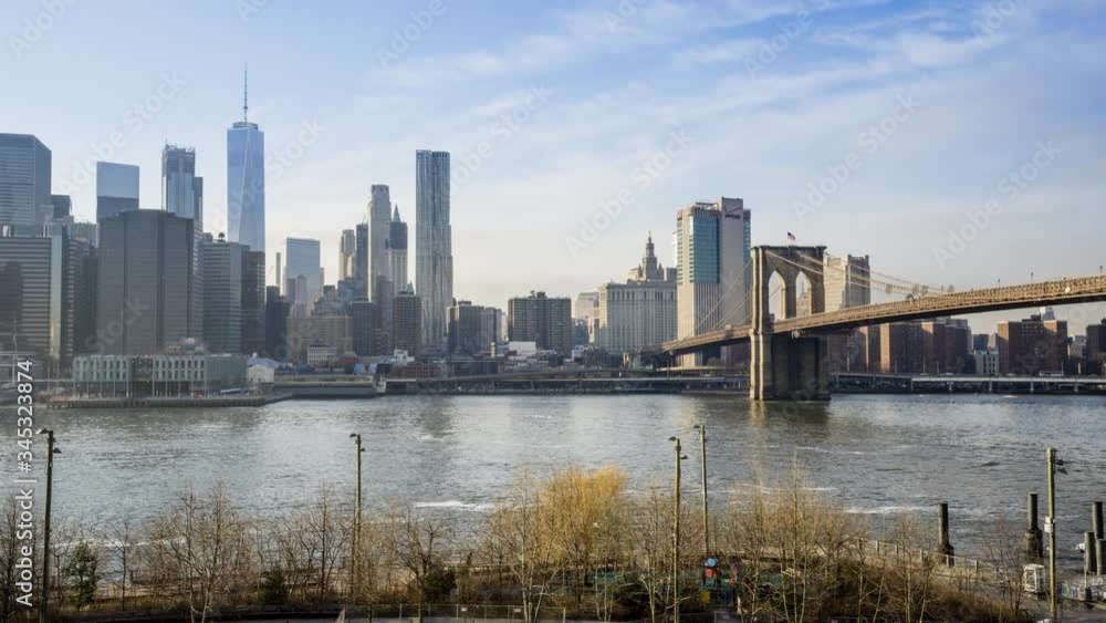 New York, Manhattan skyline time lapse New York, Manhattan skyline time lapse