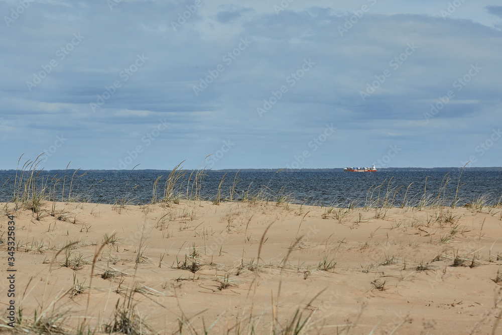 beach and sea