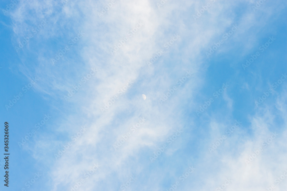 photo texture white blue sky